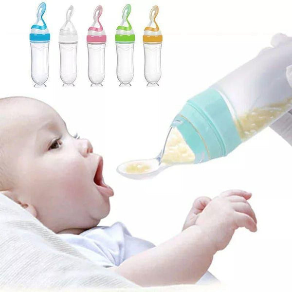 Baby spoon feeder